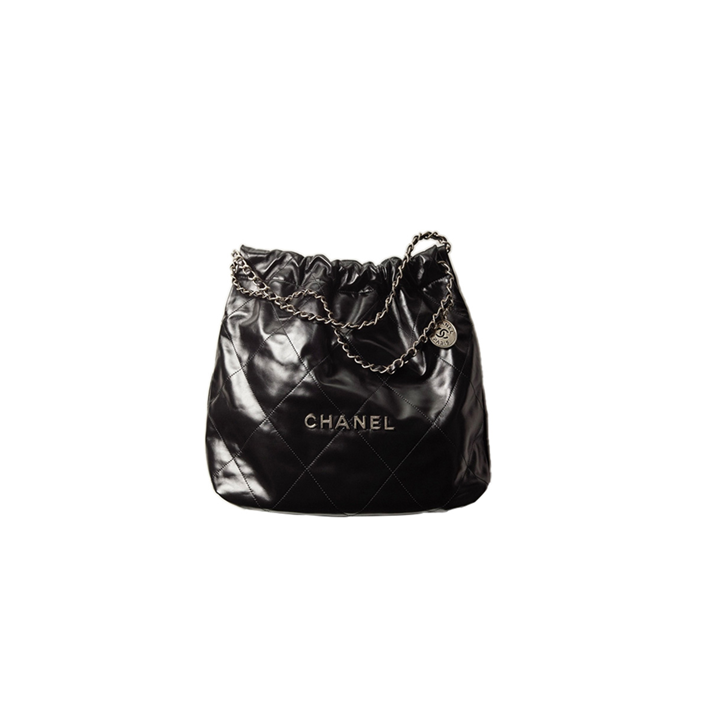 Ch*el master 22 bag diamond pattern medium handbag as3261 (42*38*8cm)